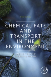 Cover image: Chemical Fate and Transport in the Environment 3rd edition 9780123982568