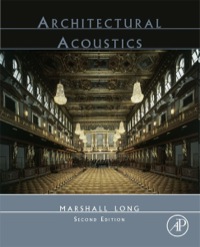 Cover image: Architectural Acoustics 2nd edition 9780123982582