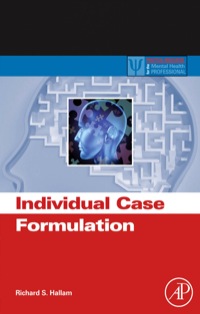 Imagen de portada: Individual Case Formulation 9780123982698