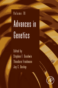 صورة الغلاف: Advances in Genetics 9780123943941