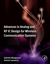 Titelbild: Advances in Analog and RF IC Design for Wireless Communication Systems 1st edition 9780123983268