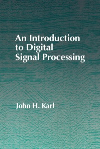 Cover image: An Introduction to Digital Signal Processing 9780123984203