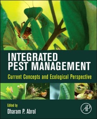表紙画像: Integrated Pest Management: Current Concepts and Ecological Perspective 9780123985293