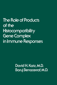 Cover image: The Role of Products of the Histocompatibility Gene Complex in Immune Responses 9780124016606