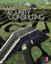 صورة الغلاف: Security Consulting 4th edition 9780123985002