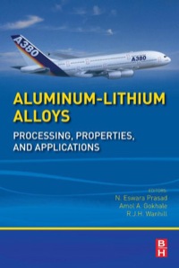 Cover image: Aluminum-Lithium Alloys: Processing, Properties, and Applications 9780124016989