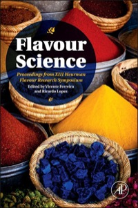 Cover image: Flavour Science: Proceedings from XIII Weurman Flavour Research Symposium 1st edition 9780123985491