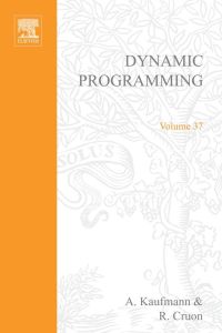Cover image: Dynamic programming; sequential scientific management: V37 9780124023505