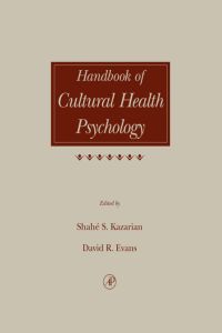 Titelbild: Handbook of Cultural Health Psychology 9780124027718