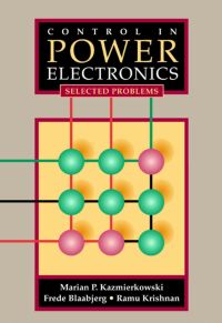 Cover image: Control in Power Electronics: Selected Problems 9780124027725