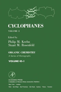 Cover image: Cyclophanes 1st edition 9780124030015