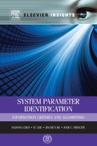 Cover image: System Parameter Identification: Information Criteria and Algorithms 1st edition 9780124045743