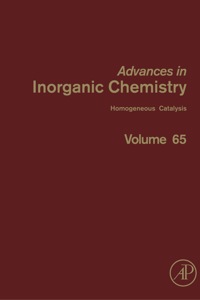 Omslagafbeelding: Advances in Inorganic Chemistry: Homogeneous Catalysis 9780124045828