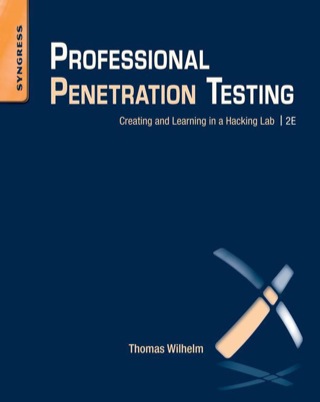 Titelbild: Professional Penetration Testing: Creating and Learning in a Hacking Lab 2nd edition 9781597499934