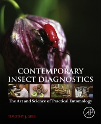 Imagen de portada: Contemporary Insect Diagnostics: The Art and Science of Practical Entomology 9780124046238