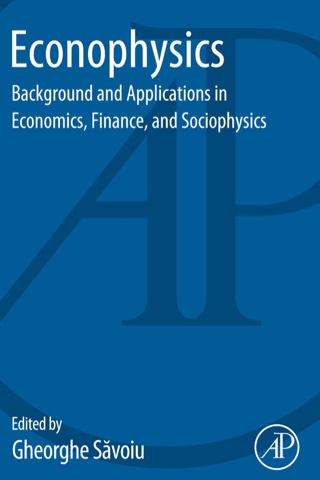 Cover image: Econophysics: Background and Applications in Economics, Finance, and Sociophysics 9780124046269