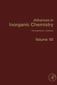 表紙画像: Advances in Inorganic Chemistry: Homogeneous Catalysis 9780124045828