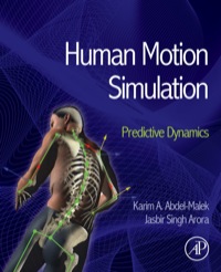 Immagine di copertina: Human Motion Simulation: Predictive Dynamics 1st edition 9780124051904