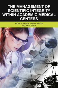 Omslagafbeelding: The Management of Scientific Integrity within Academic Medical Centers: The Grey Zone between Right and Wrong 9780124051980