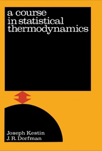 表紙画像: A Course In Statistical Thermodynamics 9780124053502