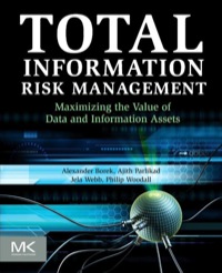 Cover image: Total Information Risk Management: Maximizing the Value of Data and Information Assets 9780124055476