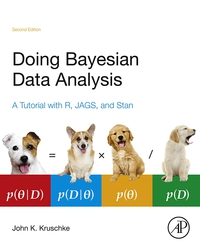 Immagine di copertina: Doing Bayesian Data Analysis: A Tutorial with R, JAGS, and Stan 2nd edition 9780124058880