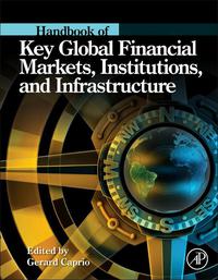 Omslagafbeelding: Handbook of Key Global Financial Markets, Institutions, and Infrastructure 9780123978738