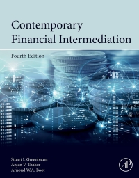 Omslagafbeelding: Contemporary Financial Intermediation 4th edition 9780124052086