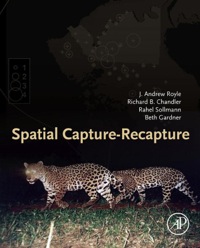 Cover image: Spatial Capture-Recapture 9780124059399