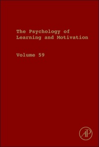 Cover image: The Psychology of Learning and Motivation 1st edition 9780124071872