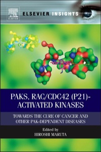 صورة الغلاف: PAKs, RAC/CDC42 (p21)-activated Kinases: Towards the Cure of Cancer and Other PAK-dependent Diseases 9780124071988