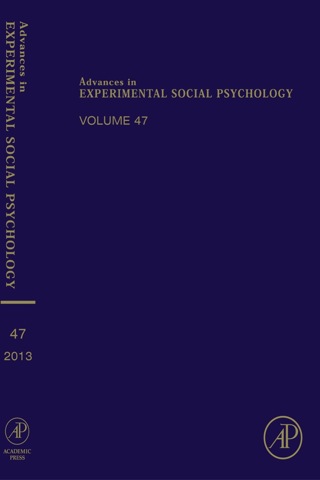 Cover image: Advances in Experimental Social Psychology 1st edition 9780124072367