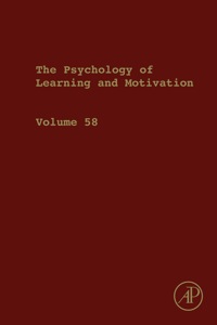 صورة الغلاف: The Psychology of Learning and Motivation 9780124072374
