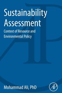 Cover image: Sustainability Assessment 9780124071964