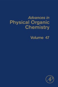 Imagen de portada: Advances in Physical Organic Chemistry 9780124077546