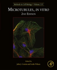 Cover image: Microtubules, in vitro 2nd edition 9780124077577