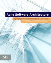 Cover image: Agile Software Architecture: Aligning Agile Processes and Software Architectures 9780124077720