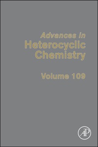 Imagen de portada: Advances in Heterocyclic Chemistry 9780124077775