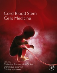 Imagen de portada: Cord Blood Stem Cells Medicine 9780124077850