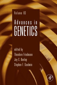 صورة الغلاف: Advances in Genetics 9780124076754