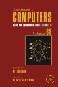 Cover image: Green and Sustainable Computing: Part II 9780124077256