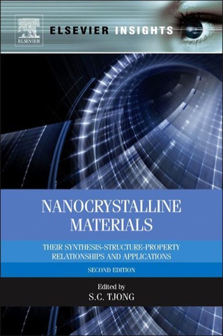Cover image: Nanocrystalline Materials: Their synthesis-structure-property relationships and applications 2nd edition 9780124077966