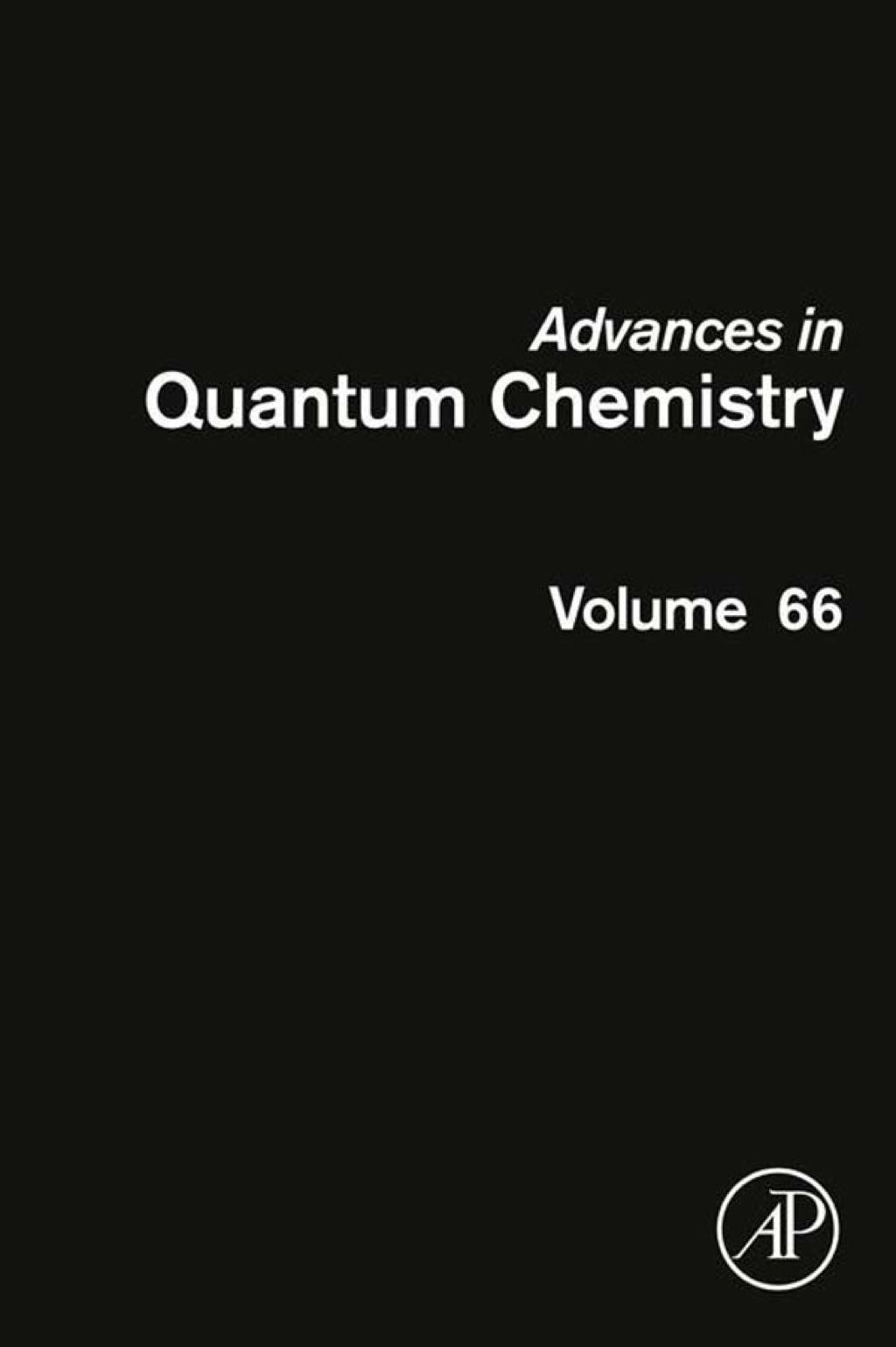 Advances in Quantum Chemistry