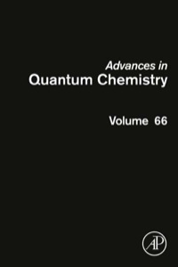 Imagen de portada: Advances in Quantum Chemistry 9780124080997