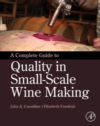 Omslagafbeelding: A Complete Guide to Quality in Small-Scale Wine Making 9780124080812