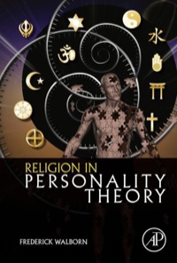 Cover image: Religion in Personality Theory 9780124078642