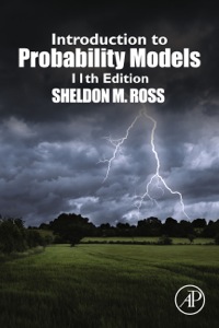 Cover image: Introduction to Probability Models 11th edition 9780124079489