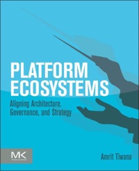 Omslagafbeelding: Platform Ecosystems: Aligning Architecture, Governance, and Strategy 9780124080669