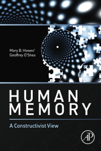 Titelbild: Human Memory: A Constructivist View 9780124080874
