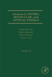 Imagen de portada: Advances in Atomic, Molecular, and Optical Physics 9780124080904
